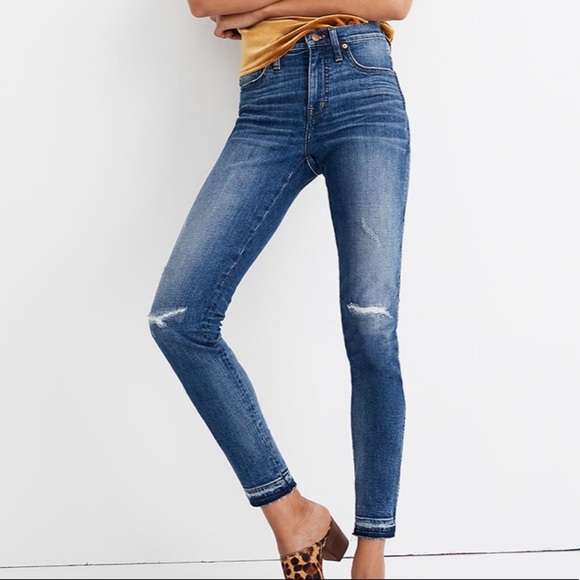 Madewell 9” High-Rise Skinny Jeans Size 26
